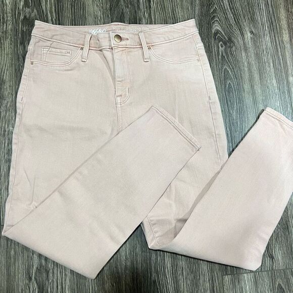 Massimo Pink High Rise Jegging Crop 6/28R - Picture 3 of 6